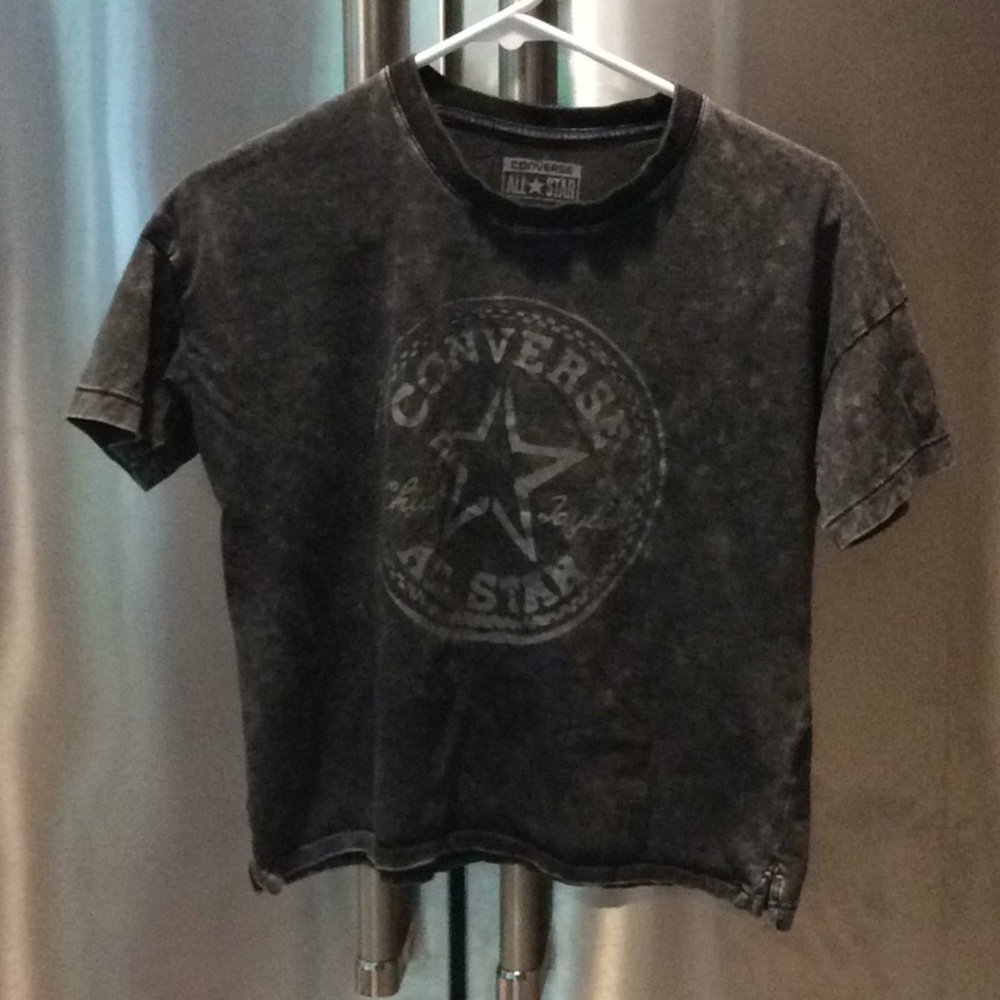 Converse cropped T-shirt size small